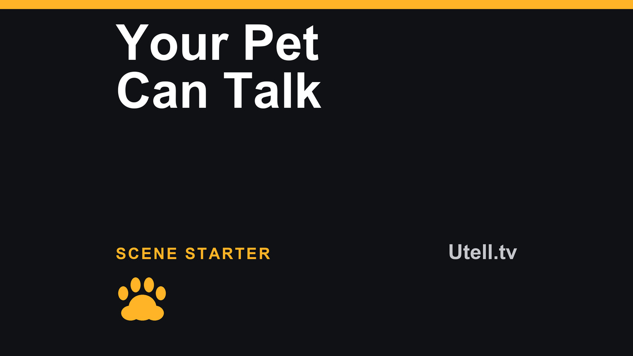 Your Pet Can Talk