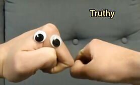 Truthy is high. 