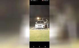 Fat ass broke the window. 