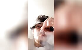 Does everybody smoke inside now? 